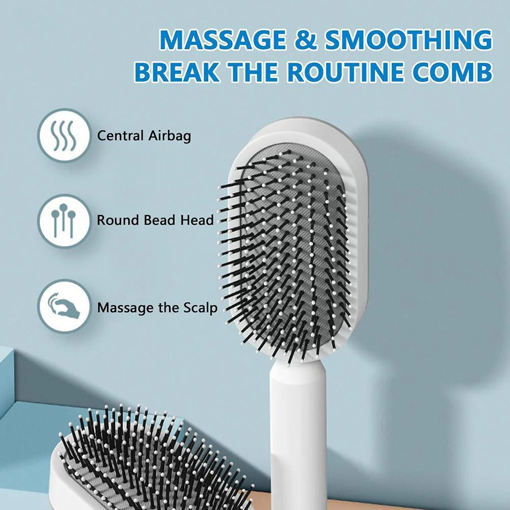 Sharple™ - Self Cleaning Detangling Brush