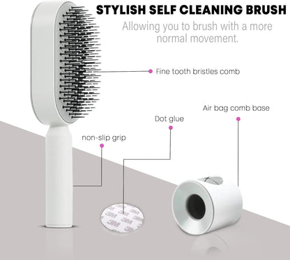 Sharple™  - Self Cleaning Detangling Brush
