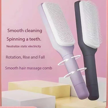 Sharple™  - Self Cleaning Detangling Brush